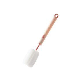 Removable Sponge Brushes Baby Bottle Cup Glass Wineglass Useful Things For Home Kitchen Supplies Cleaning Tools And Accessories (Color: Replace Sponge White)