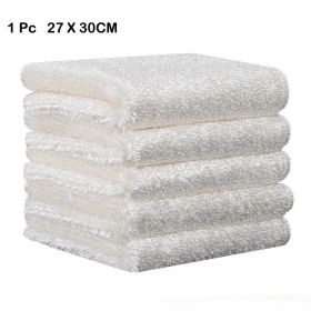 Anti-grease Wiping Rags Kitchen Soft Super Absorbent Bamboo Microfiber Cleaning Cloth Home Washing Dish Kitchen Cleaning Towel (Color: D.Perlla)