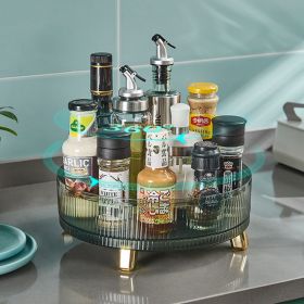 Kitchen Rotating Spice Rack Shelf Seasoning Household Multi-functional Storage Turntable Supplies (select: Red)
