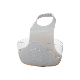 Cloud Sink Drain Basket Household Kitchen Faucet Rack Washing Dish Rag Sponge Pool Storage Hanging Bag (select: 4pcs)