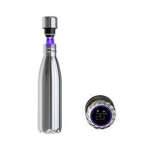 Aquaala UV Water Bottle With Temp Cap (Color: BLUE OCEAN # 3)