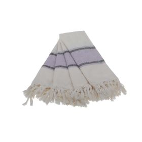 Smyrna Turkish Hand / Kitchen Towel 4 pack 23x17in (Color: Blue)