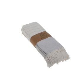 Darya Turkish Kitchen / Hand Towel (Color: gray top)